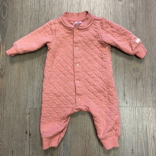 Dustyrose Carters Quilted Onesie, 3M