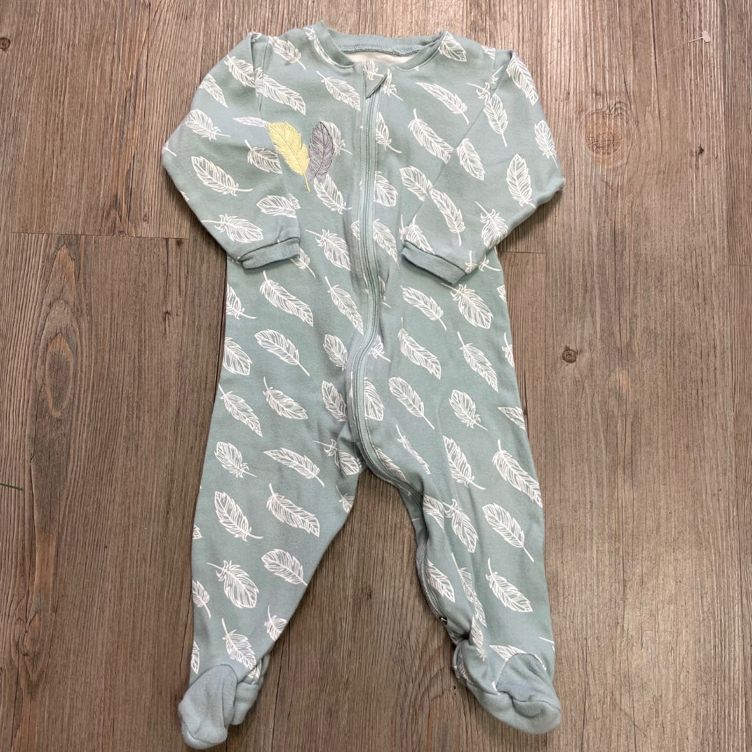 Sage Tuffy PJ Onesie, 9M
