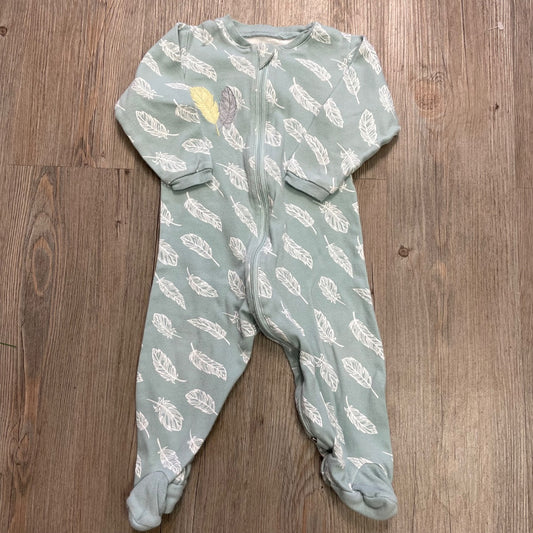 Sage Tuffy PJ Onesie, 9M