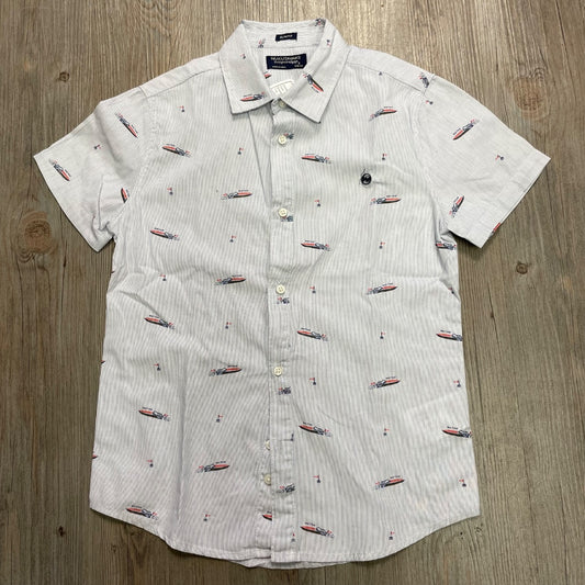 Light Blue Nukutavake SSL Shirt, 8Y