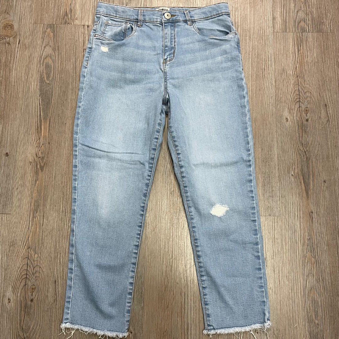 Blue OshKosh Adjustable Waist Soft Jeans, 12Y