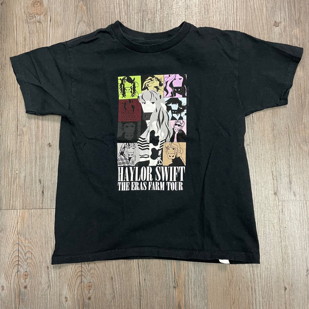 Black  Taylor Swift T-Shirt, 9-10Y