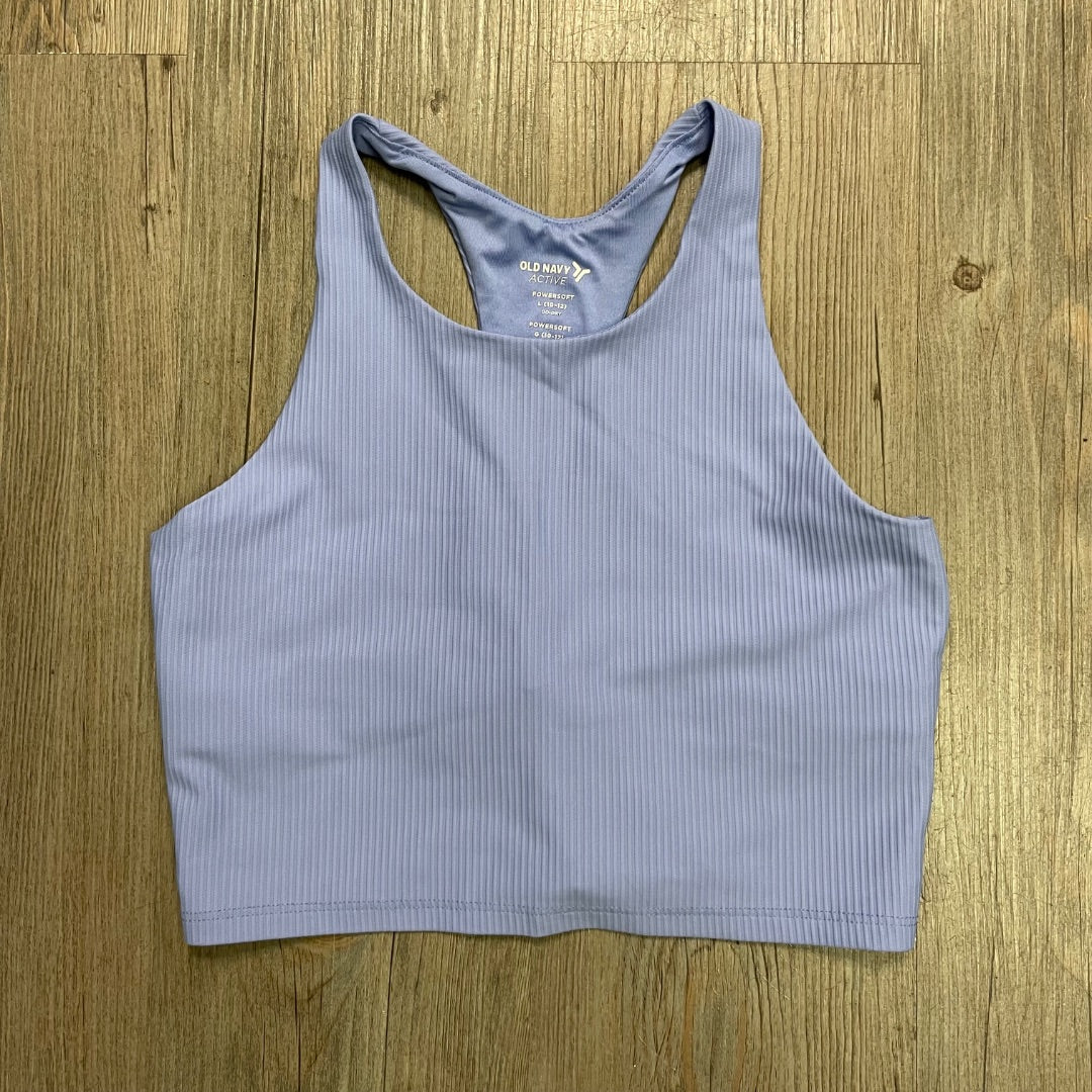 Periwinkle Old Navy Workout Tank Top, 10-12Y