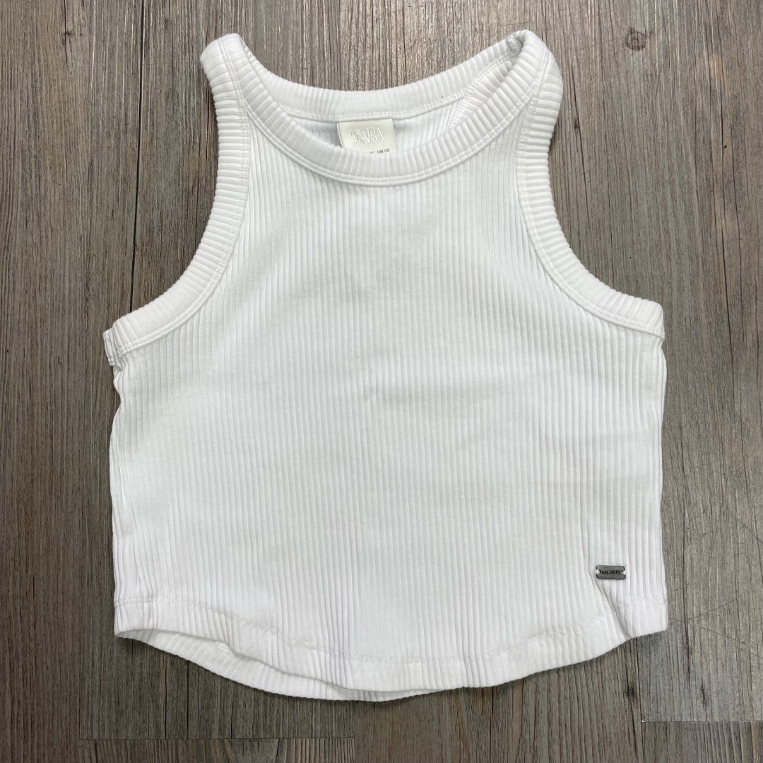 White Zara Tank Top, 11-12Y