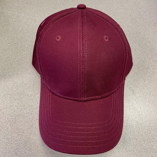 Burgundy Newhattan Baseball Cap, One Size