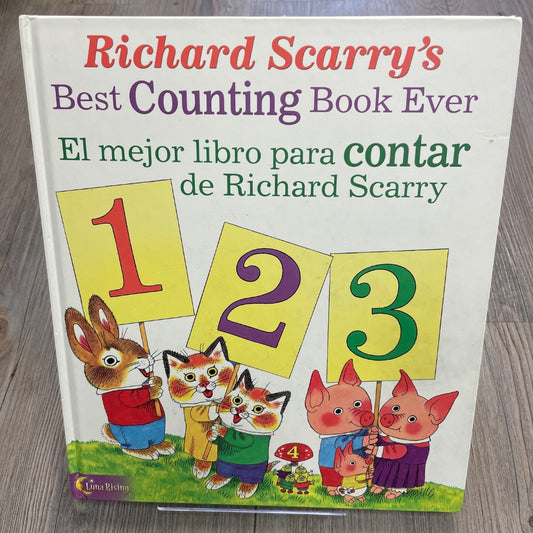 Multi Colour English/Spanish Best Counting Book Ever, Hardcover