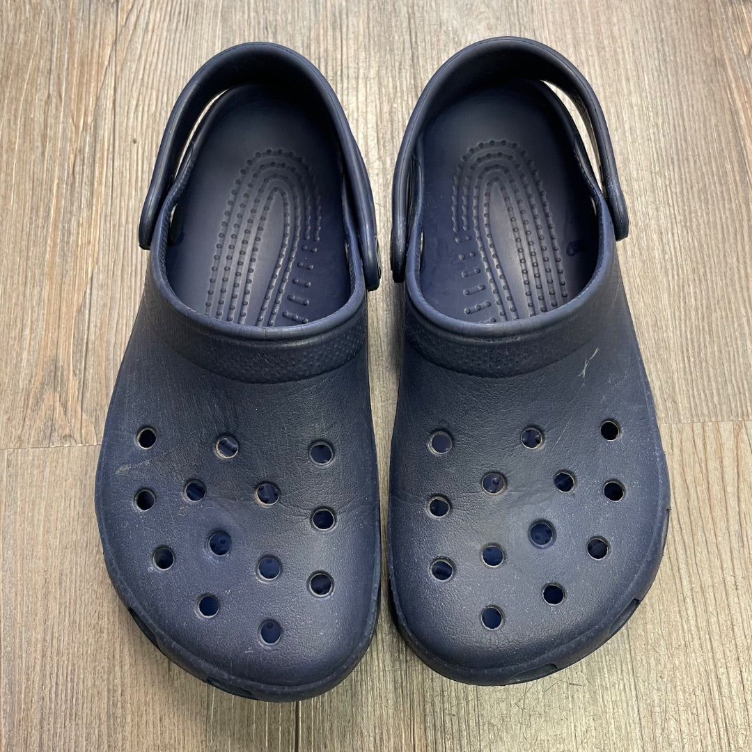 Navy Crocs Clog Sandals, 2Y