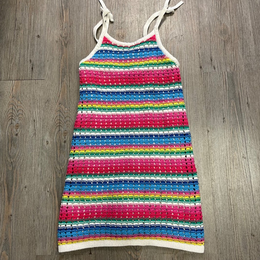 Multi Colour Gap Crochet Dress, 8-9Y