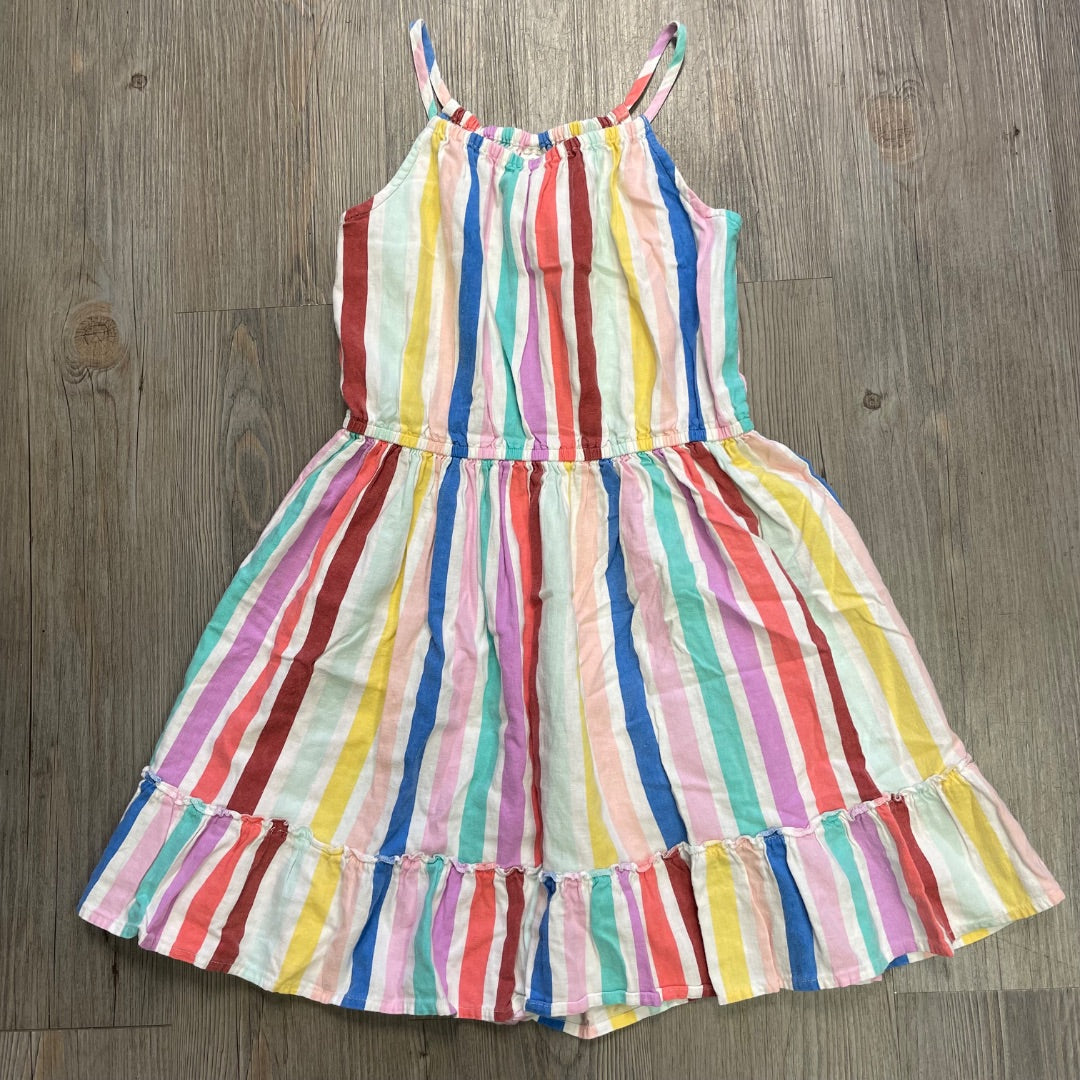 Multi Colour OshKosh Striped Dress, 8Y