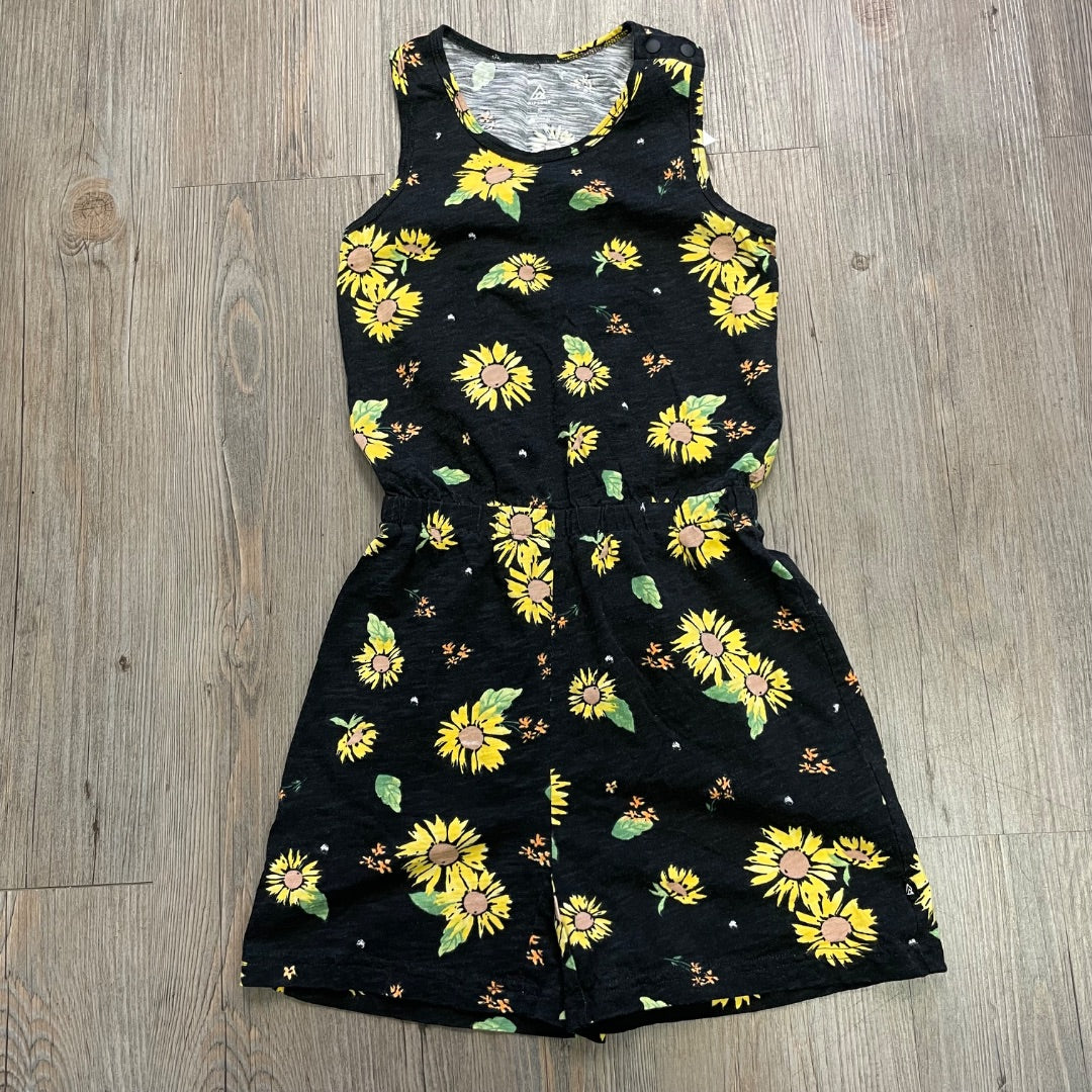 Floral Ripzone Romper, 8Y