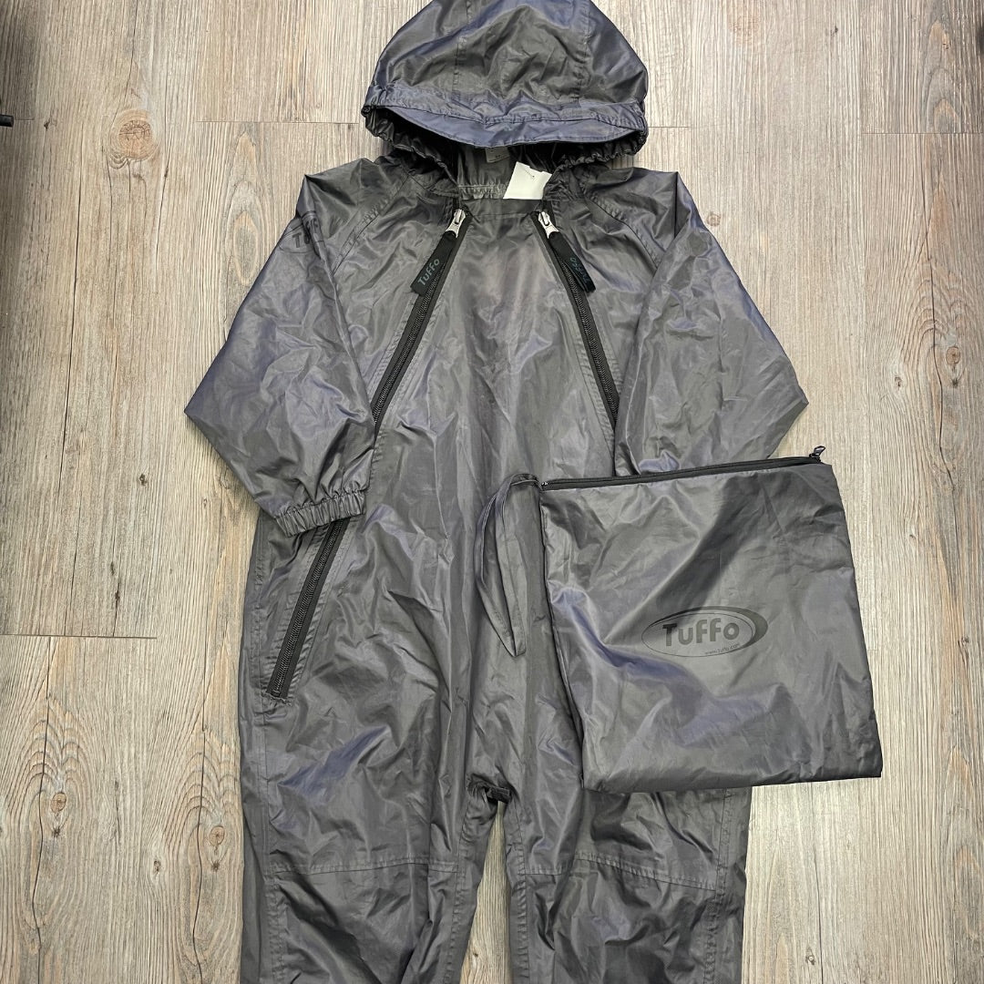 Grey Tuffo Rain Suit, 3Y