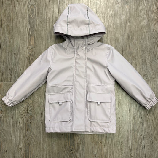 Lavender George Lined Rain Jacket, 2Y