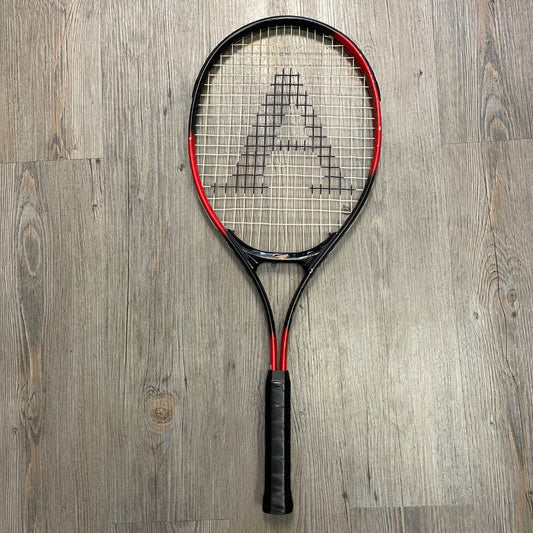 Red Black Aero Dynamic Tennis Racket, 25 inch Length