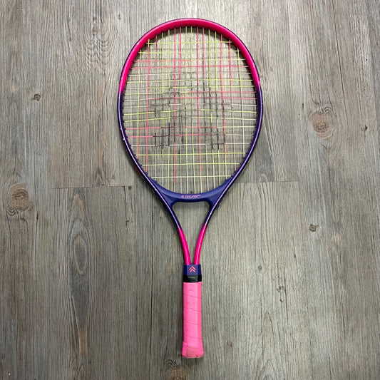 Purple, Pink Tornado Tennis Racket, 23.5 inch Length