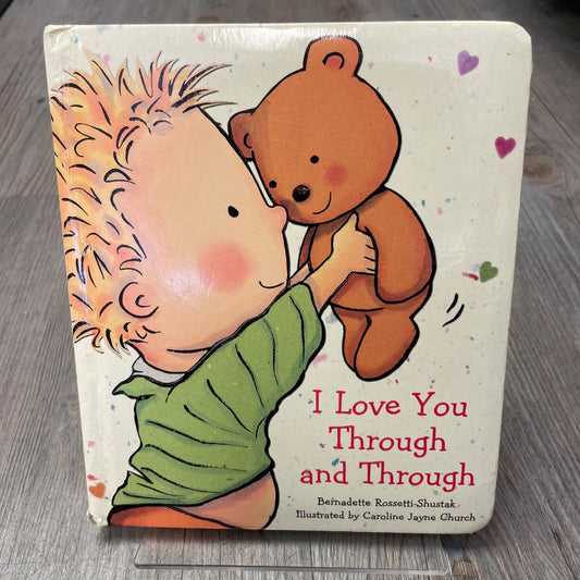 Multi Colour  I Love You Through And Through, Boardbook