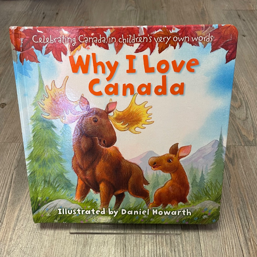 Multi Colour  Why I Love Canada, Boardbook