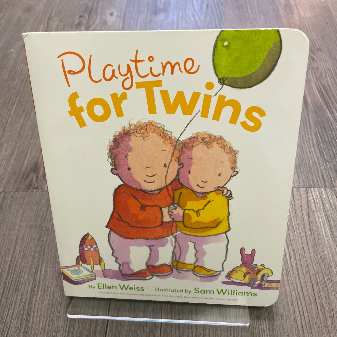 Multi Colour  Play Time For Twins, Boardbook