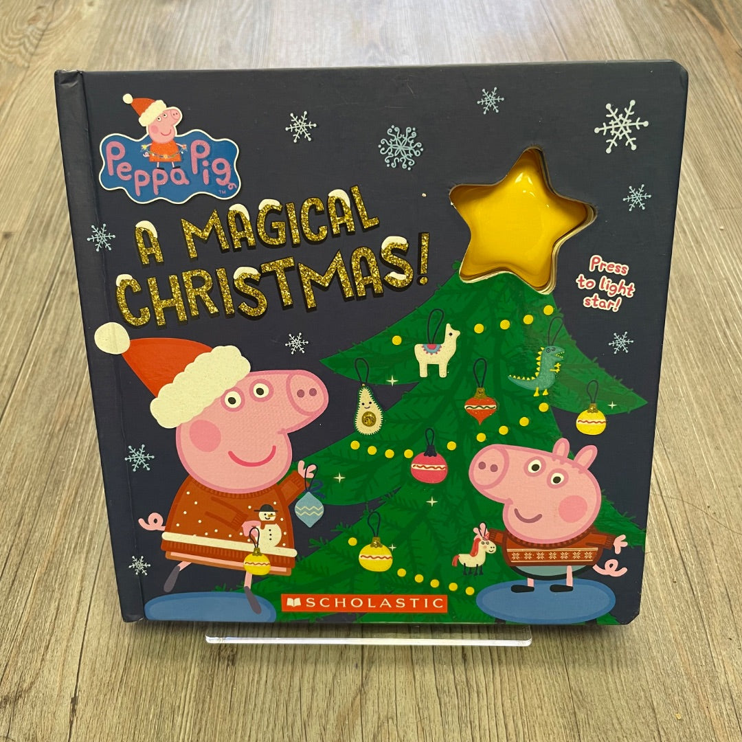 Multi Colour  Peppa Pig A Magical Christmas !, Boardbook