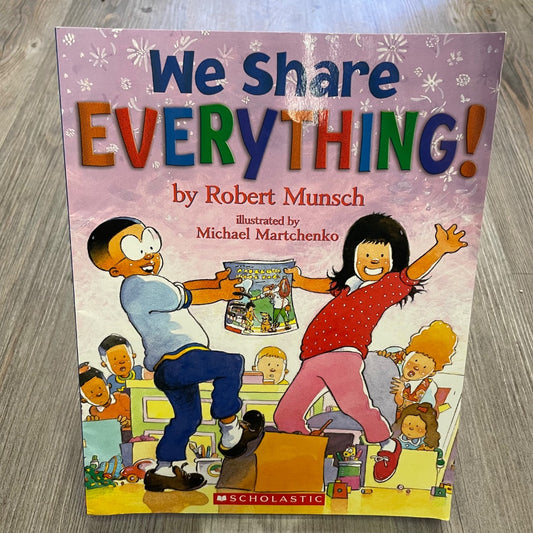 Multi Colour  We Share Everything, Paperback