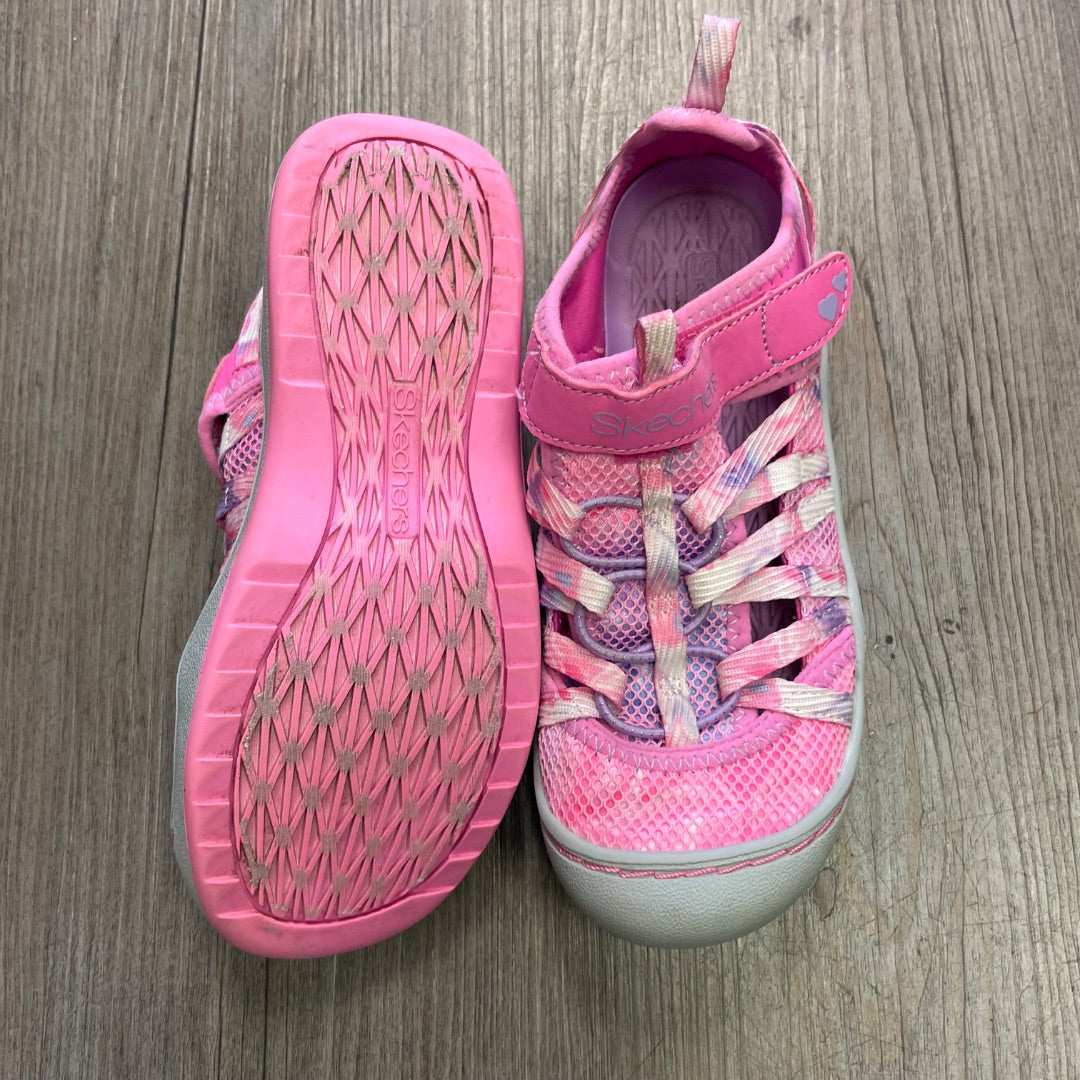 Pink Skechers Sandals, 1Y