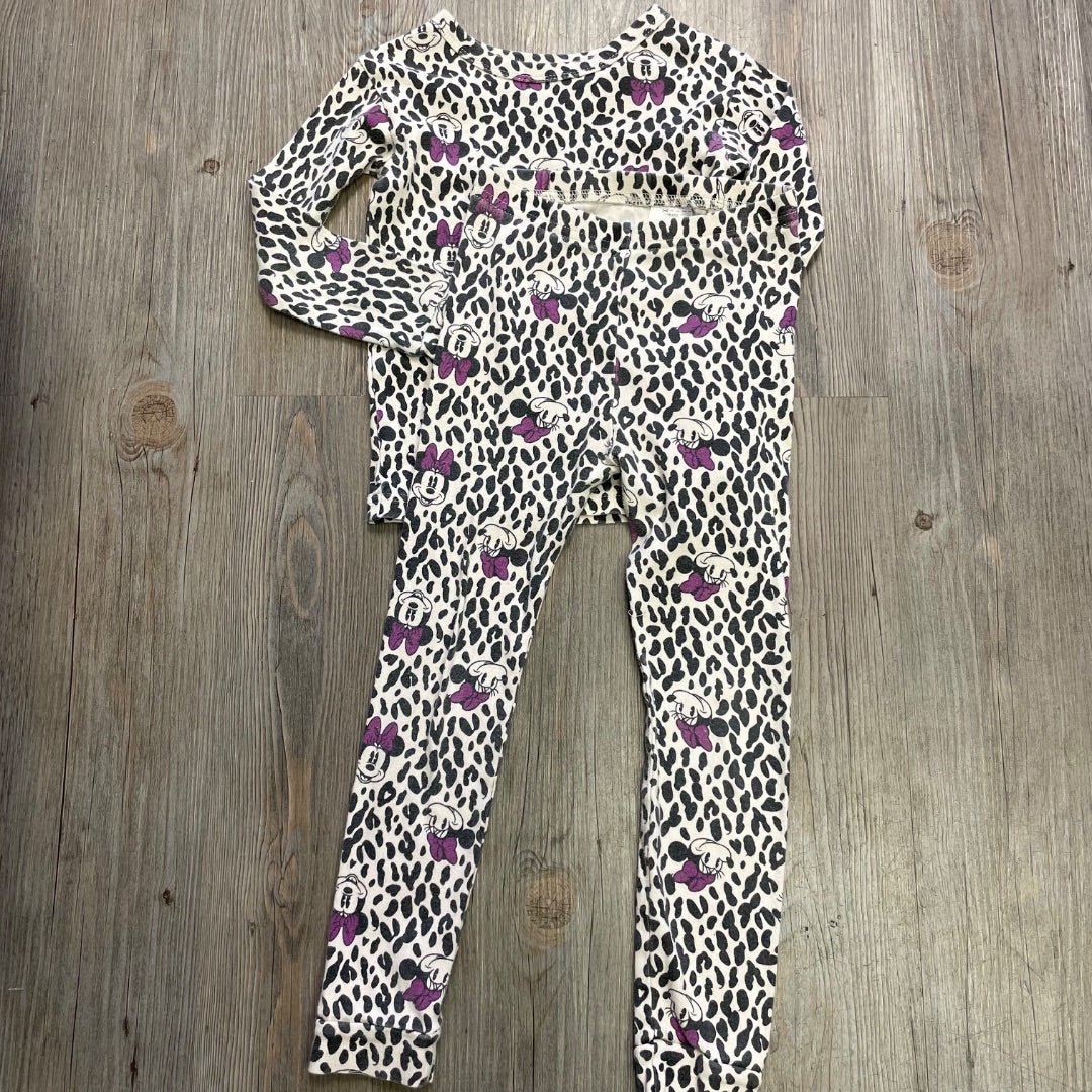 Multi  Minnie Colour Gap Pj Set, 5Y