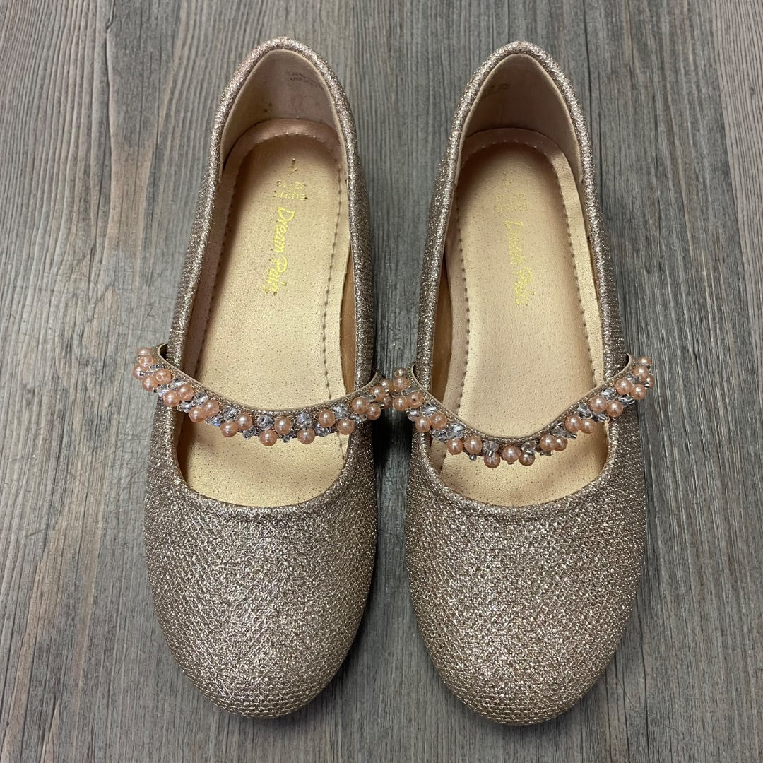 Rosegold Dream Pairs Flat Shoes, 1Y