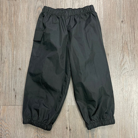 Black OshKosh Rain Pants, 12M
