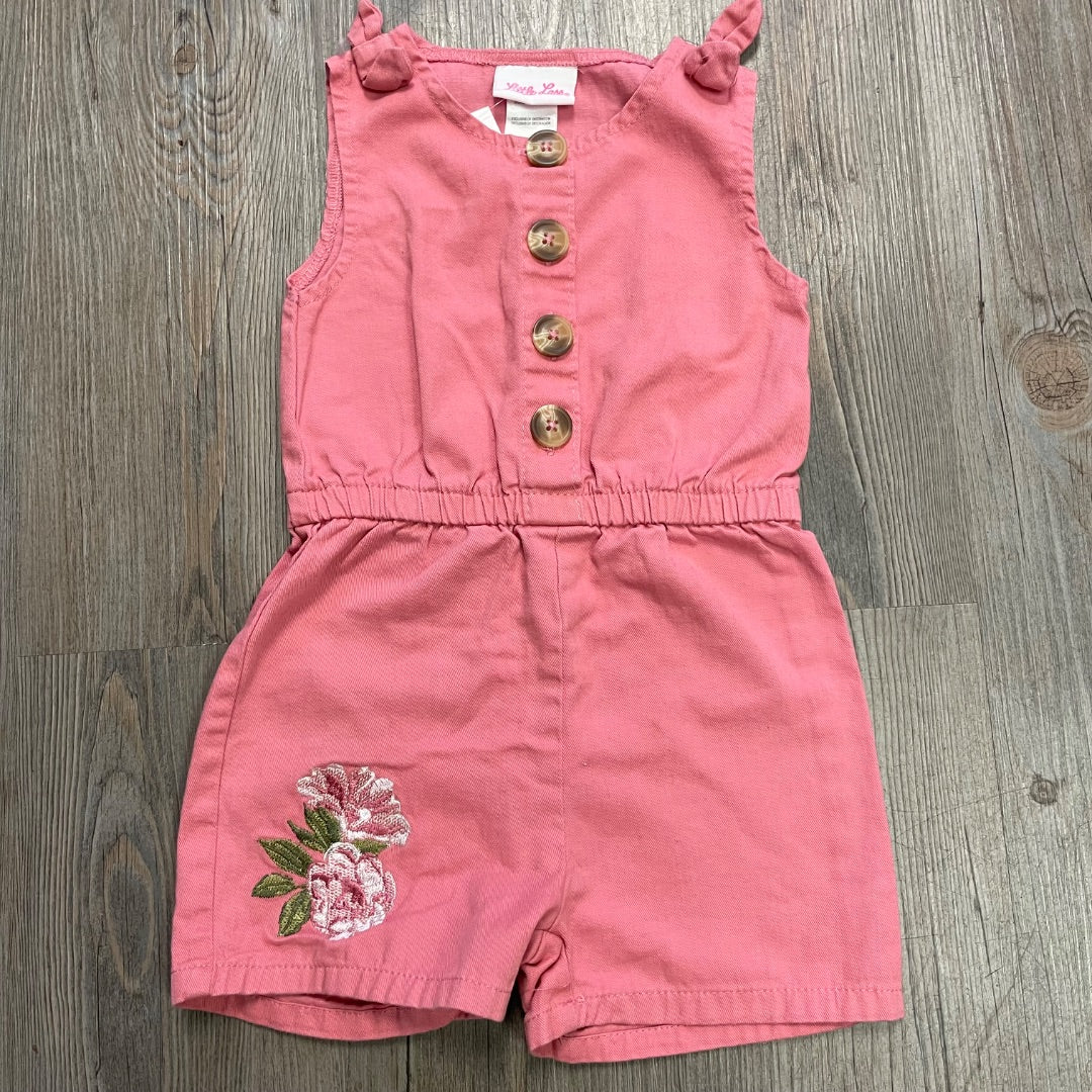 Dustyrose Little Lass Romper, 3Y