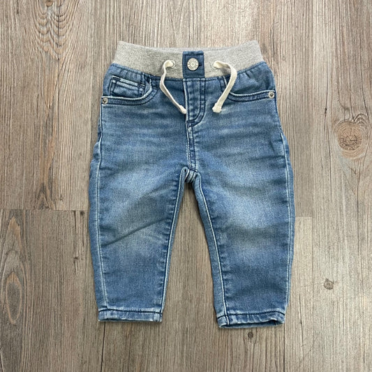 Blue Gap Elastic Waist Pants, 3-6M
