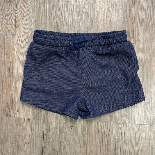 Blue Carters Elastic Waist Shorts, 3Y