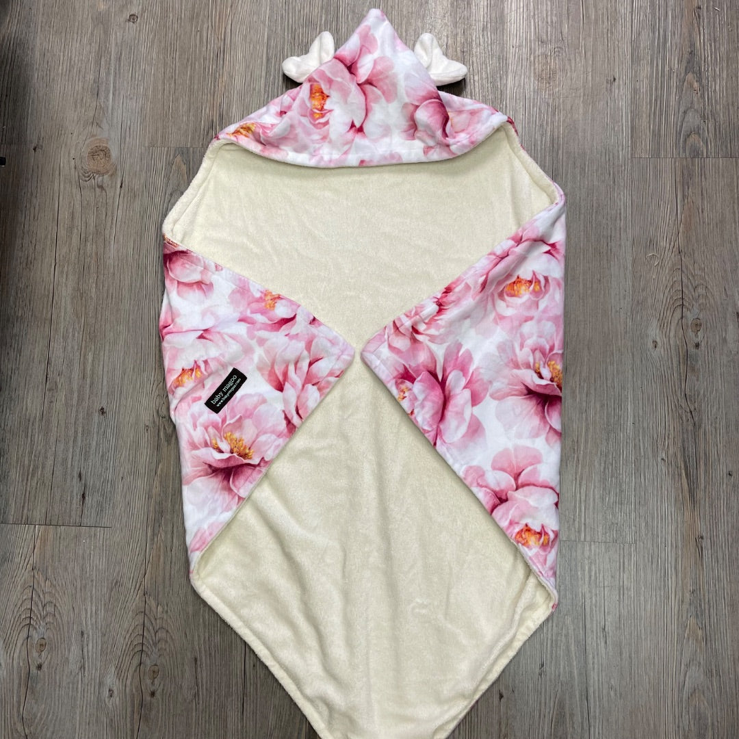 Floral Baby Magoo Hooded Towel, Pre-owned