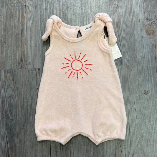 Sunshine Wilson & Frenchy Organic Terry Tie Playsuit, 6-12M