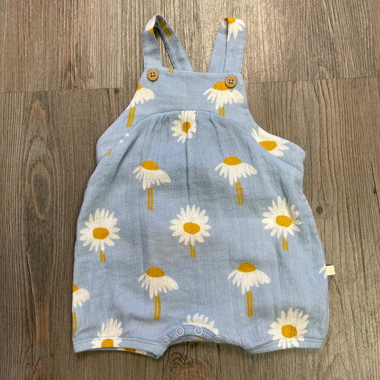 Daisy Floral Wilson & Frenchy Organic Crinkle Bodysuit, 0-3M