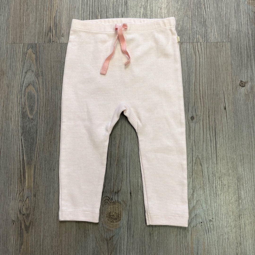 Stripe Wilson & Frenchy Organic Rib Legging, 6-12M