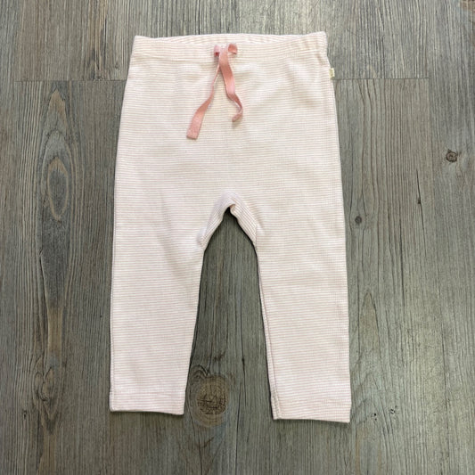 Stripe Wilson & Frenchy Organic Rib Legging, 6-12M