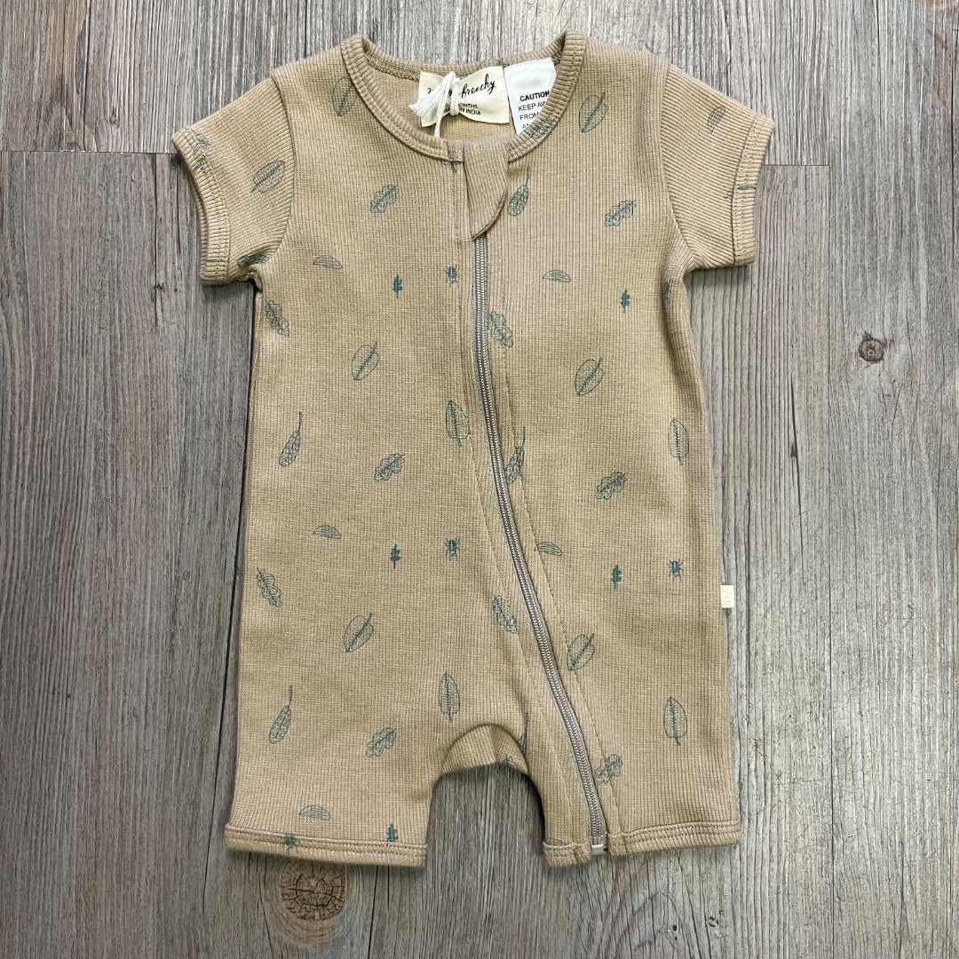 Shine On Me Wilson & Frenchy Organic Boyleg Zipsuit, 0-3M