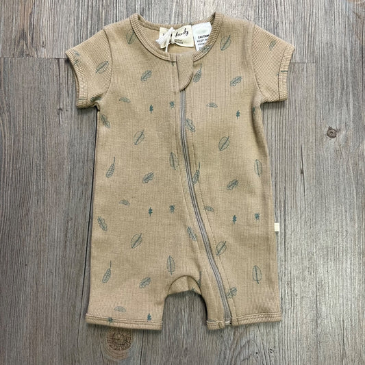 Shine On Me Wilson & Frenchy Organic Boyleg Zipsuit, 0-3M
