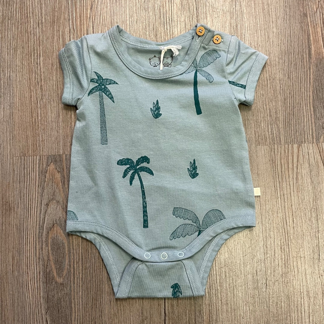 Palm Wilson & Frenchy Organic Bodysuit, 0-3M
