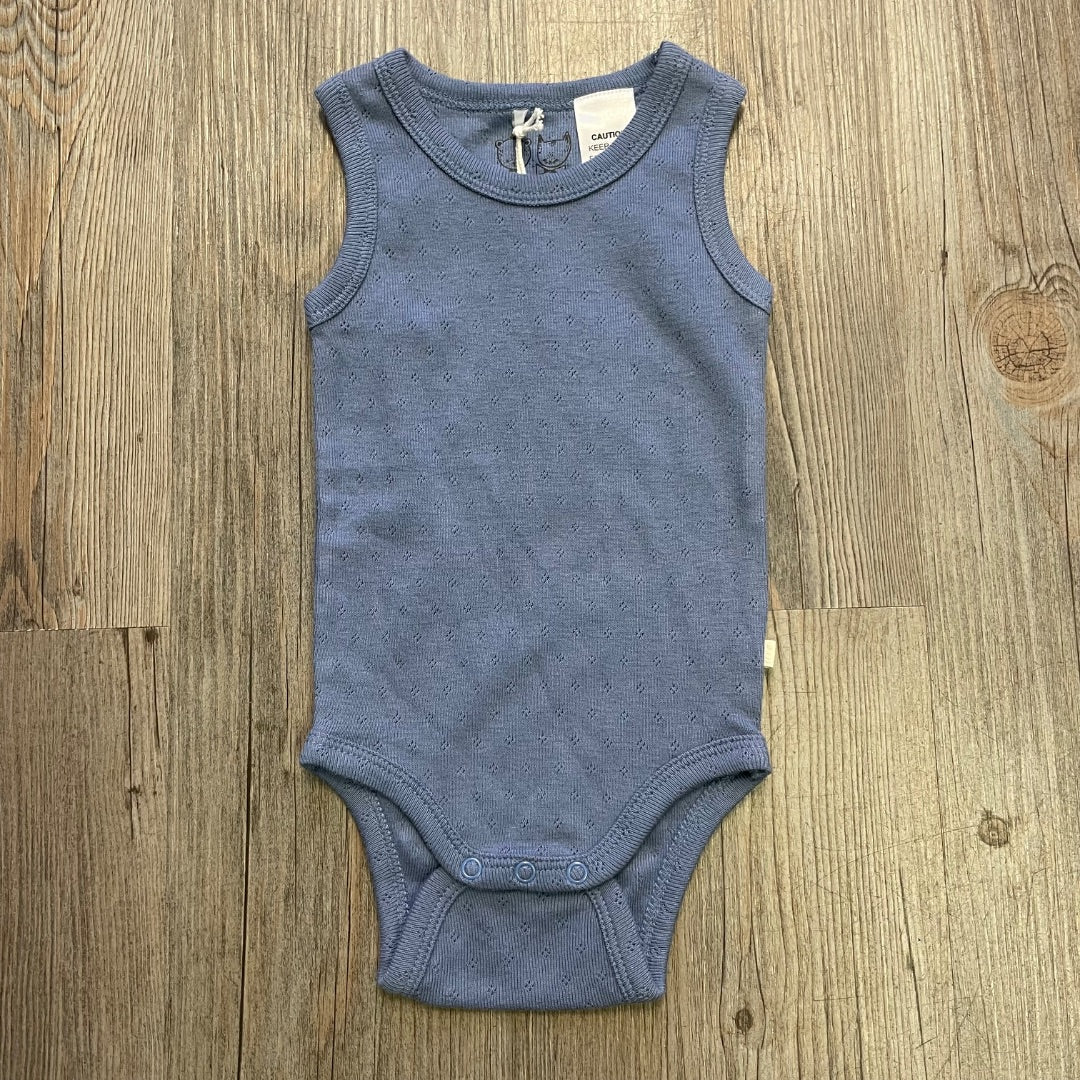 Raindrop Wilson & Frenchy Organic Bodysuit, 3-6M