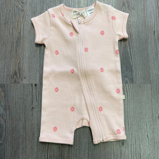 Sun Wilson & Frenchy Organic Boyleg Zipsuit, 0-3M