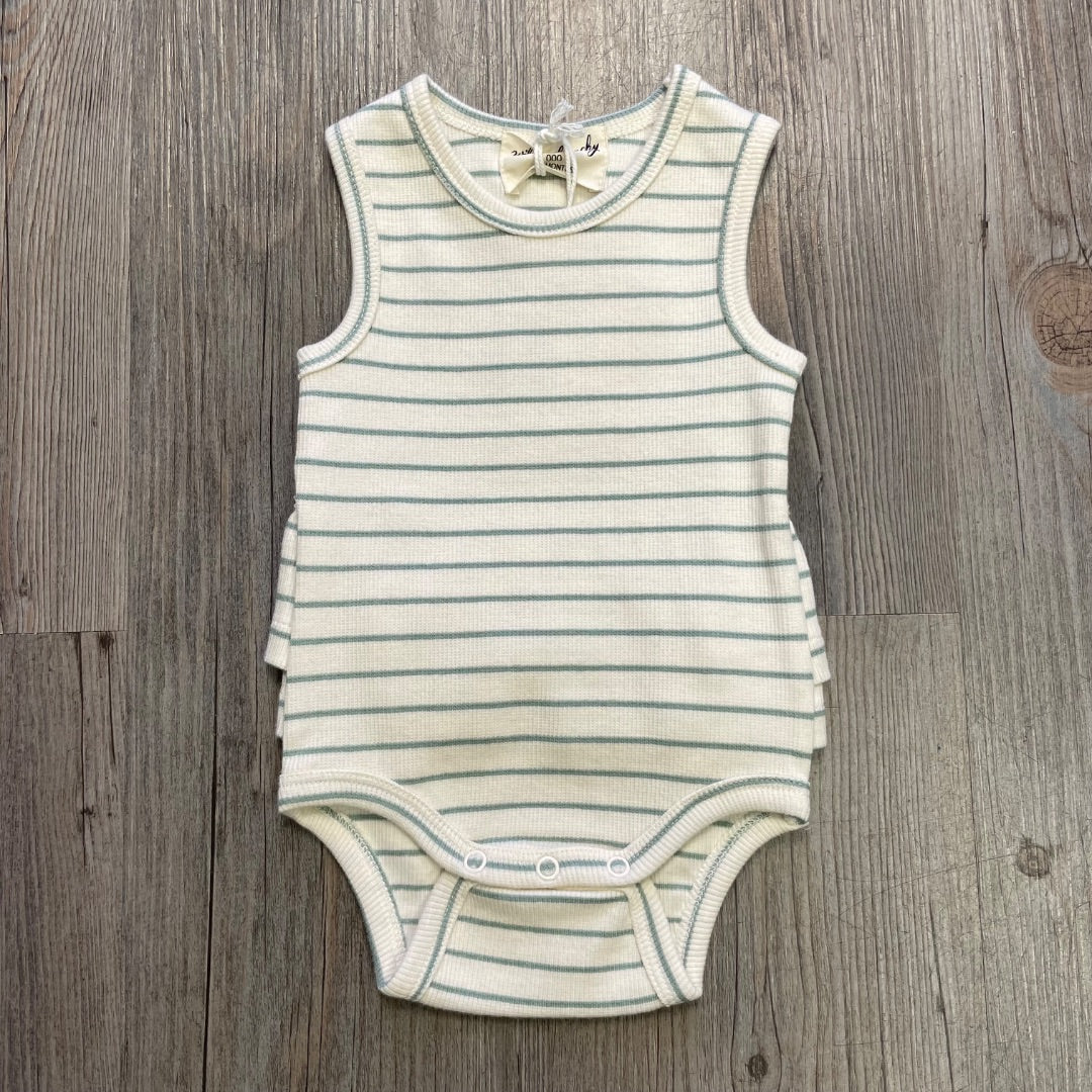 Sage Wilson & Frenchy Organic Ruffle Bodysuit, 0-3M