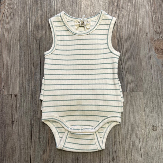 Sage Wilson & Frenchy Organic Ruffle Bodysuit, 0-3M