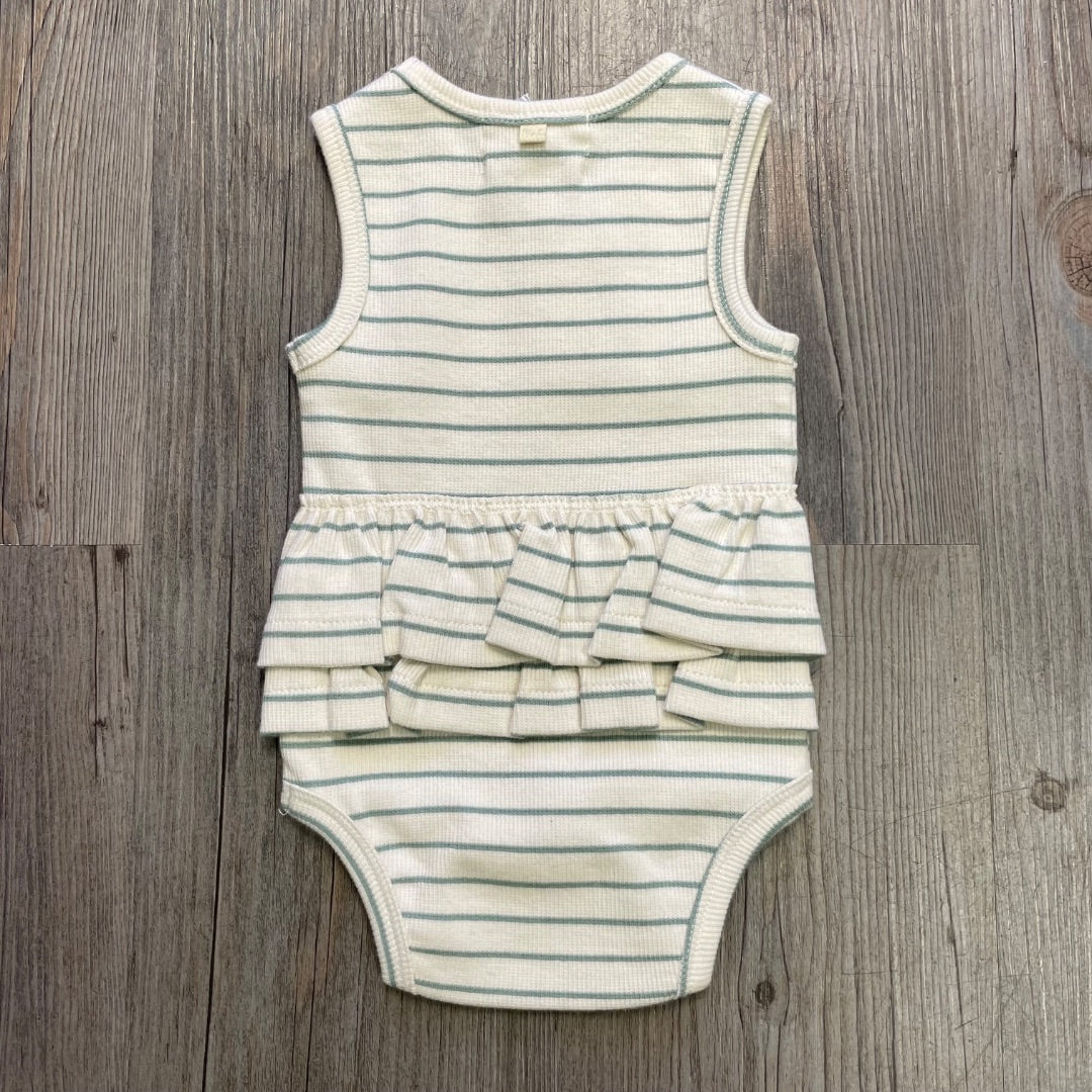 Sage Wilson & Frenchy Organic Ruffle Bodysuit, 0-3M