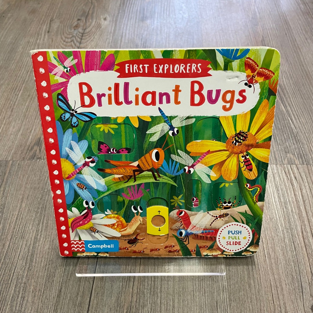 Multi Colour  First Explorers Brill1ant Bugs, Boardbook