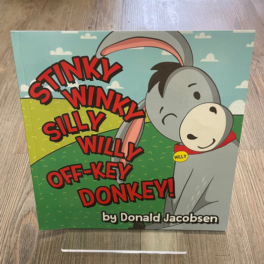 Multi Colour  Stinky Winky Silly Will Off-Key Donkey, Paperback