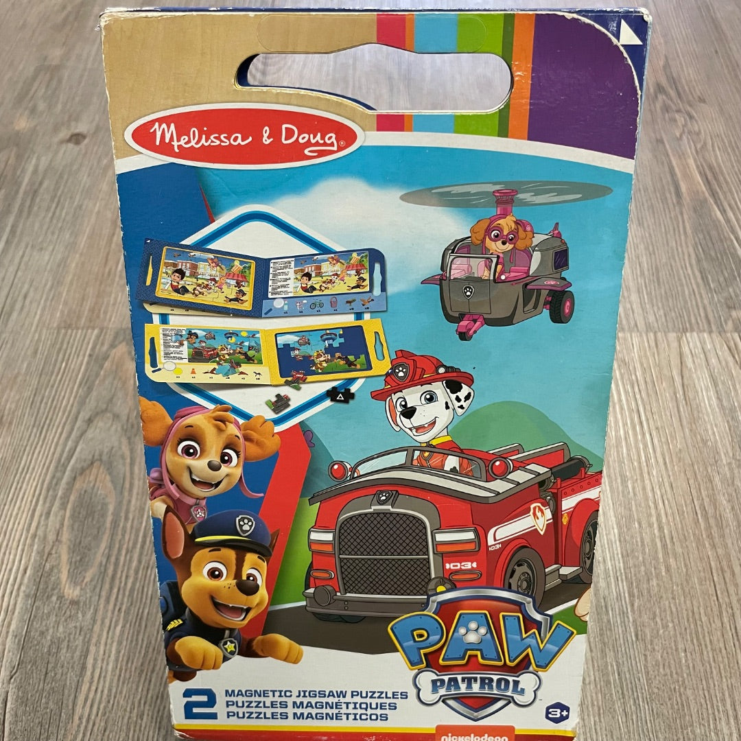 Multi Colour M&D Magnetic Paw Patrol Puzzle, 3Y+