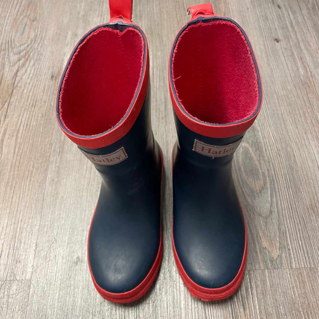 Navy Hately Rain Boots, 9T