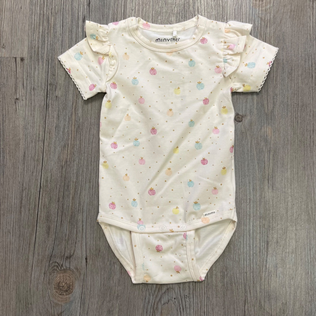 Fruit Print Minymo Bodysuit, 3M
