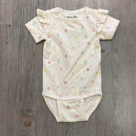 Fruit Print Minymo Bodysuit, 3M