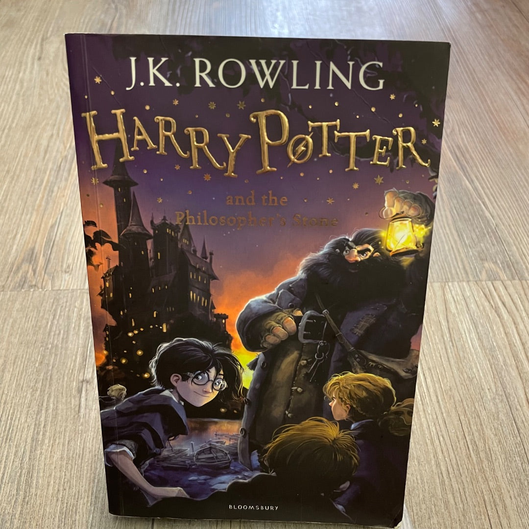 Multi Colour J.K. Rowling Harry Potter And The Philosopher's Stone, Paperback